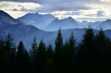 Wolken über den Lienzer Dolomiten