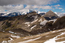 Bergpanorama mit Glockner, Spielmann (3027m) und Sinewelleck (3281m)