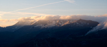 Hocharn (3254m) im ersten Sonnenlicht