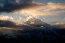 Wolkenstimmung am Abend