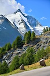 Glockner über der Glocknerstraße