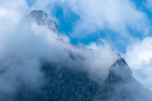 Hochkönig in Wolken