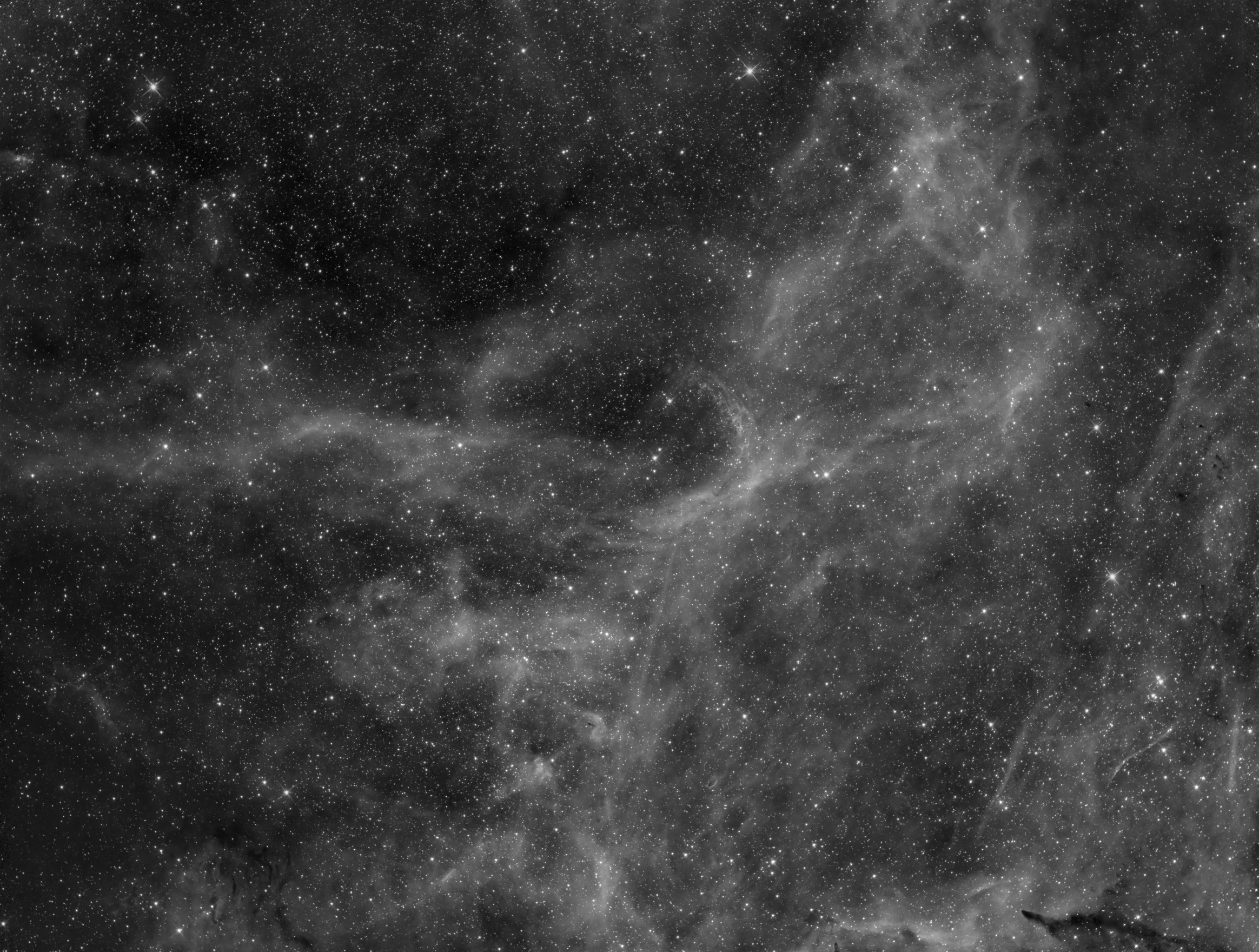 WR 134 - Wolf-Rayet Bubble in Cygnus in Hα