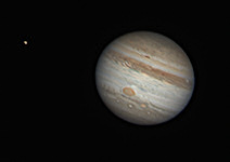Jupiter and Io: October 9, 2010