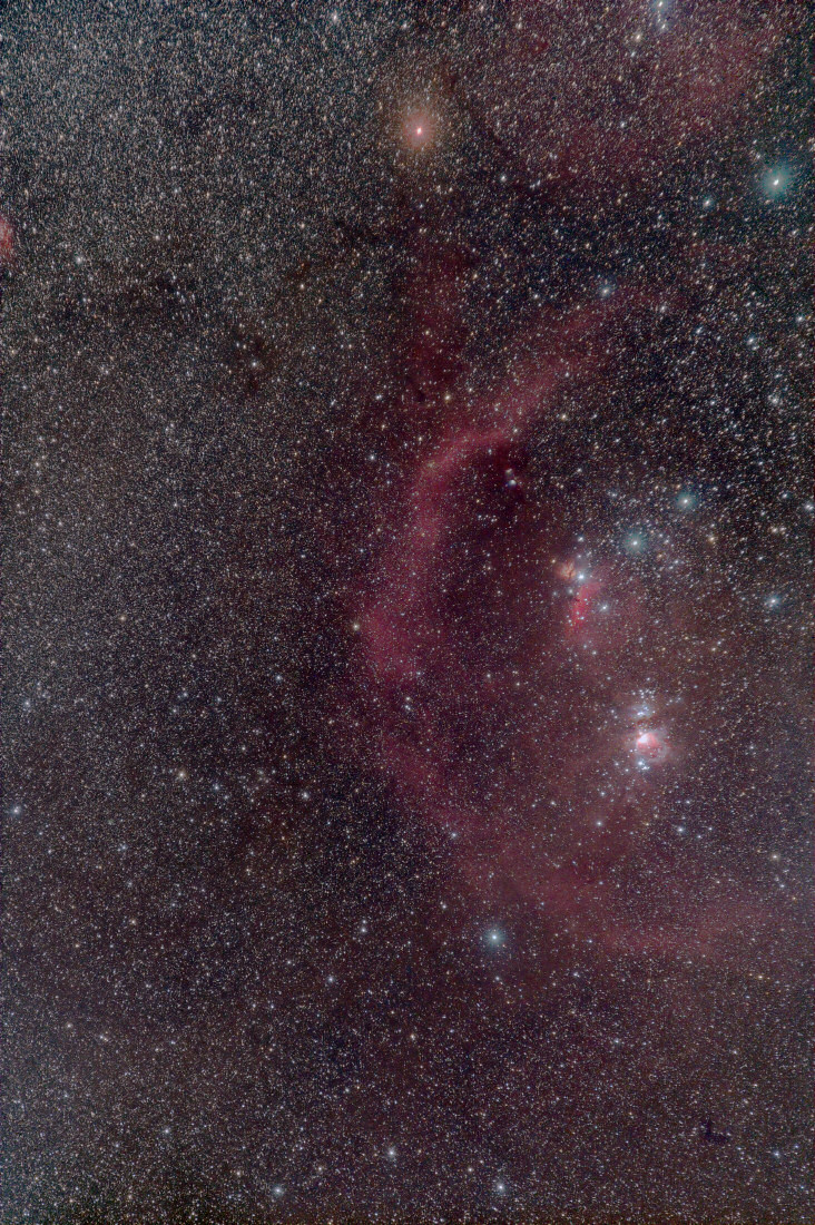 Orion, Monoceros, Canis Major, Lepus