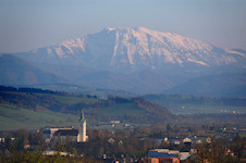 Ötscher über Wieselburg