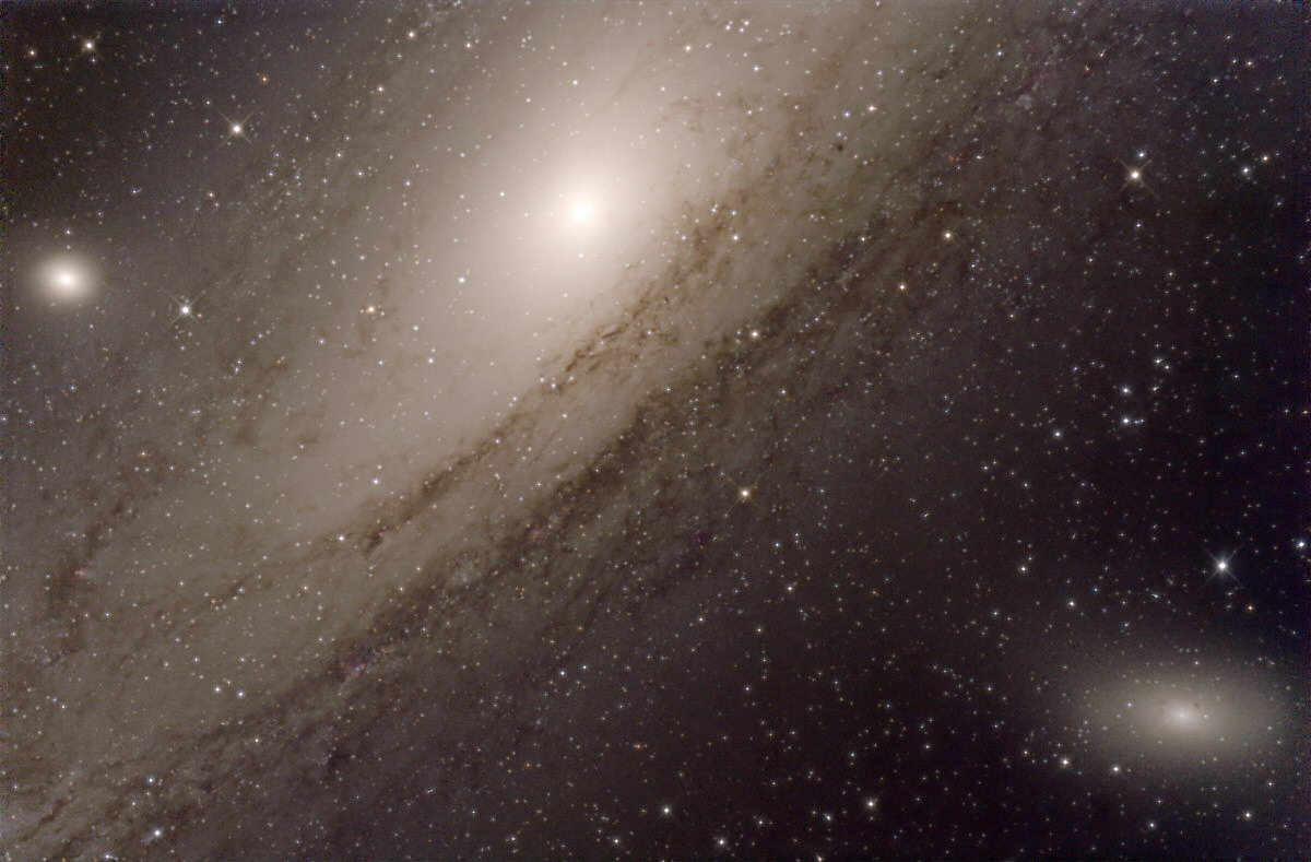 M31, M32, NGC 205
