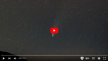 Comet C/2000 F3 (NEOWISE), 27mm, 2020-07-20, YouTube Link
