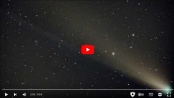 Comet C/2000 F3 (NEOWISE), Wright-Newtonian, 2020-07-25, YouTube Link